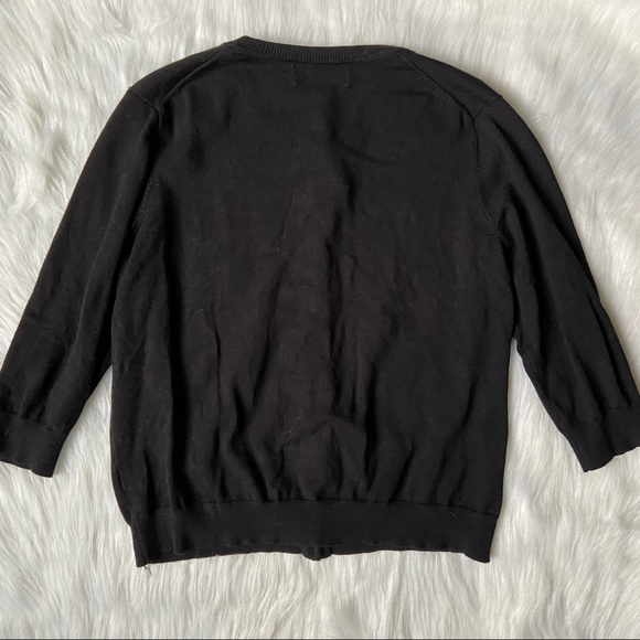 Knit by Hampshire Studio Short Sleeve Cardigan - Picture 6 of 6